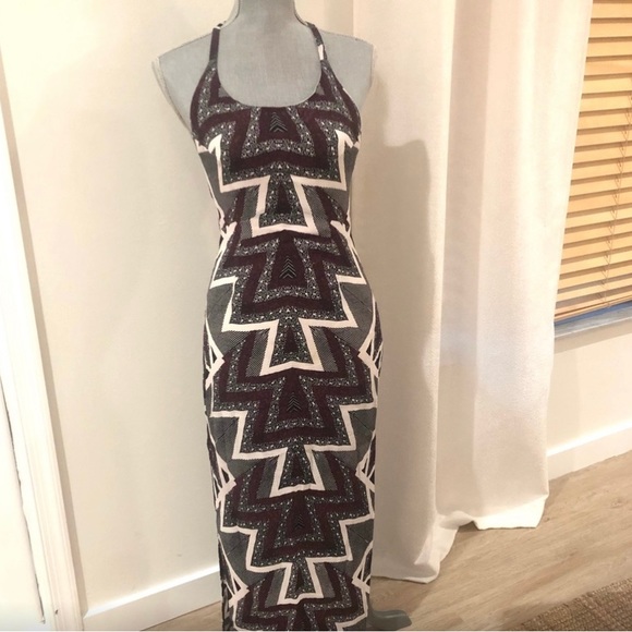 Free People Serves You Right Printed Maxi Dress - Picture 10 of 16